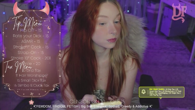 DuchessFreya's Streamate show and profile